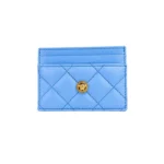 Versace Card Case Quilted Lamb
