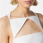 Versace GOWN TECHNO BONDED GRANITE' FABRIC 1015018_1A10346_IT_1W000 – Bild 4