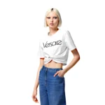 Versace T-SHIRT JERSEY FABRIC SERIES VERSACE LOGO EMBROIDE 1011331_1A09120_PT_2W020 (Kópia) – Obrázok 2