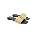 Versace SANDAL H.10 FABRIC+CALF LEATHER 1019229_1A15136_ES_1K58V
