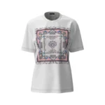 Versace T-SHIRT PLAIN JERSEY FABRIC WITH PRINT INSERTS 1020676_1A15118_AL_1W000