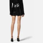 SKIRT LEATHER LEATHER CROCODILE PRINT SERIES 1011414_1A08447_IT_1B000 – Obrázok 3