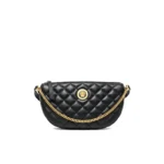 Versace HALF MOON QUILTED LAMB+LAMB LEATHER+METAL HW 1015540_1A03912_RO_1B00V_UNICA