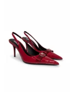 Versace Sling Back T.85 Calf Leather