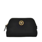 COSMETIC CASE FABRIC+CALF+ENAMEL HW 1015578