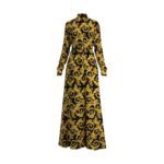 DRESS TWILL POLY BAROQUE LEAFY ALLOVER PRINT