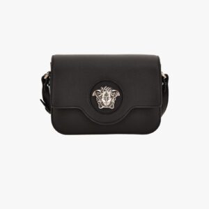 La Medusa Shoulder In Calf Leather - White