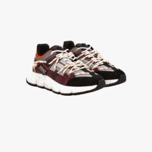 Urban Hike Sneaker In Split Leather-Fabric-Calf Leather