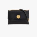 Smooth Icon Top Handle In Calf Leather - Black