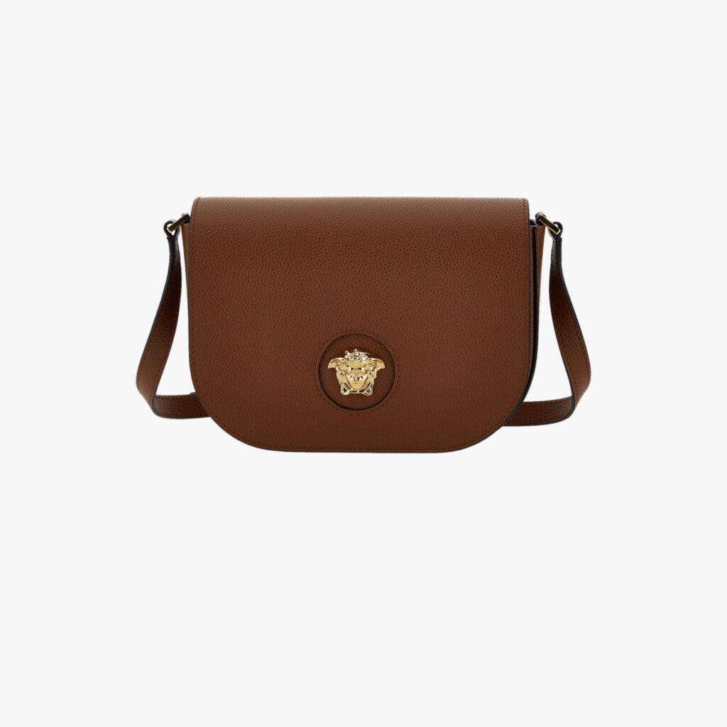 La Medusa Crossbody In Grainy Calf Leather