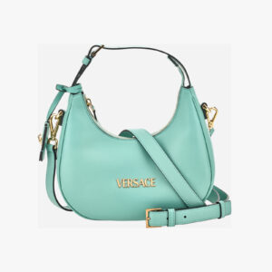 Bag In Lamb Leather - Sea Green-Versace Gold