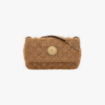 Bag In Fabric - Tan-Versace Gold