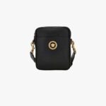 Icon Messenger In Grainy Calf Leather - White