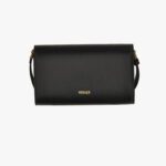 Medusa 95 Mini Bag In Calf Leather - Black