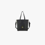 Icon Tote W/Pouch In Grainy Calf Leather - White