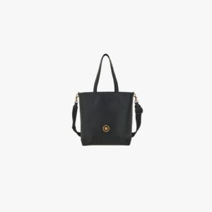 Icon Tote W/Pouch In Grainy Calf Leather - White