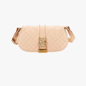 Greca Goddess Mini Bag In Quilted Calf Leather