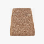 Knit Skirt In Mouline' Wool Cashmere Icons - Brown