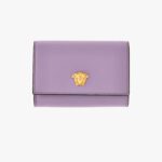 La Medusa Businnes Card Holder In Grainy Calf Leather