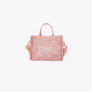Athena Small Tote In Embroidery Jacquard Barocco-Calf Leather