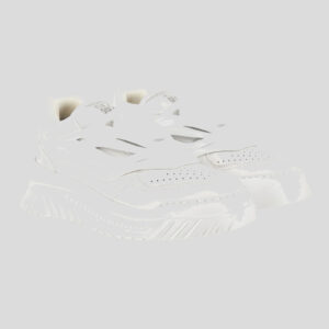Sneaker In Calf Leather - White