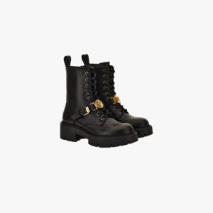 Icon Ankle Boot In Calf Leather - Grey