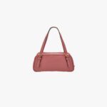 Versace Tag Shoulder In Lamb Leather