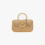Top Handle In Satin-Strass - Gold-Versace Gold