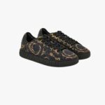 La Greca Sneaker In Jaquard Fabric-Responsabile Fabric - Pink