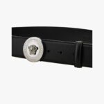 Icon Belt 4 Cm In Calf Leather - White