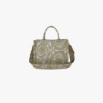 Athena Small Tote In Embroidery Jacquard Barocco-Calf Leather