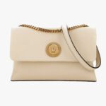 Smooth Icon Top Handle In Calf Leather - Black