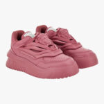 Sneaker In Calf Leather - Strawberry Jam