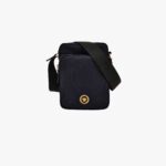 Icon Nylon Crossbody In Nylon Jacquard-Calf Leather - White