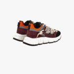 Urban Hike Sneaker In Split Leather-Fabric-Calf Leather