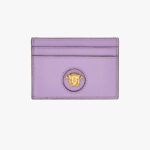 La Medusa Card Case In Grainy Calf Leather