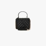 Icon Mini Top Handle In Quilted Lamb Leather