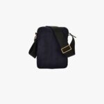 Icon Nylon Crossbody In Nylon Jacquard-Calf Leather - White