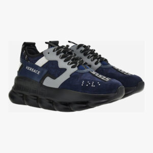 Top In Suede+Jacquard Baroque+Calf Leather - Black