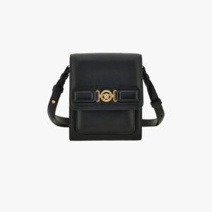 Medusa Biggie Vertical Messenger In Calf Leather