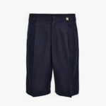 Informal Pant In Cotton Twill Fabric - Blue
