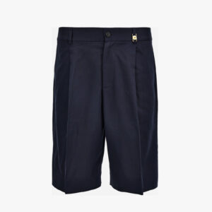 Informal Pant In Cotton Twill Fabric - Blue
