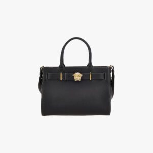 La Medusa Large Tote In Grainy Calf Leather