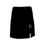 Skirt In Responsible Stretch Wool Grain De Poudre
