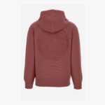 Knit Sweater In Wool Cashmere Medusa Towel Stitch - Strawberry Jam
