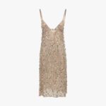 Dress In Responsible Silk Georgette - Nude
