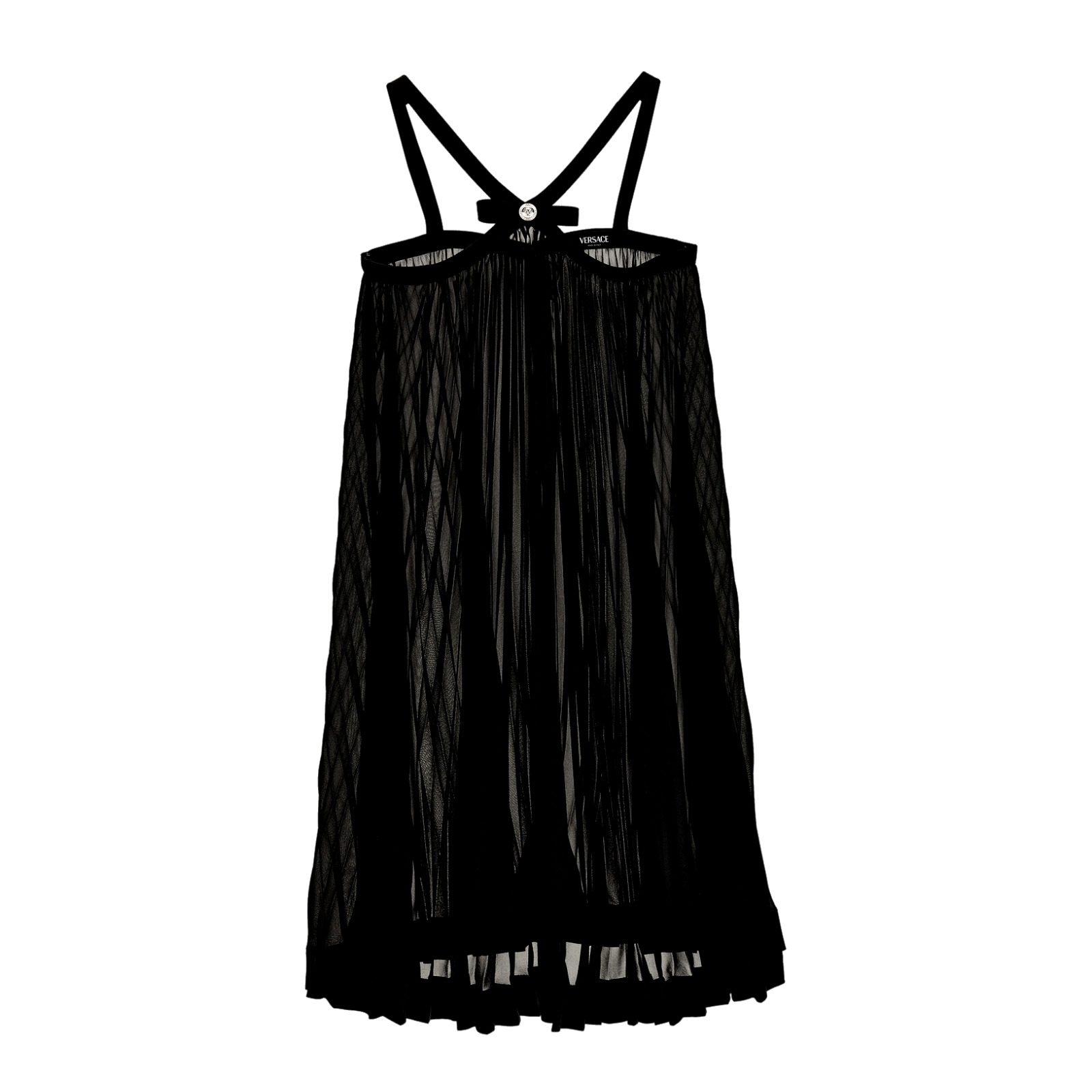 Dress In Techno Georgette Dress In Techno Georgette