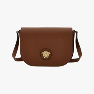 La Medusa Crossbody In Grainy Calf Leather