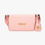 Bag In Lamb Leather - English Rose-Versace Gold