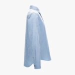 Informal Shirt In Baroque Poplin Fabric - Blue